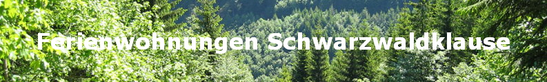 Ferienwohnungen Schwarzwaldklause